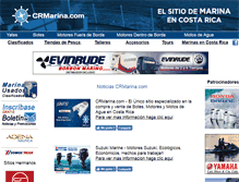 Tablet Screenshot of crmarina.com